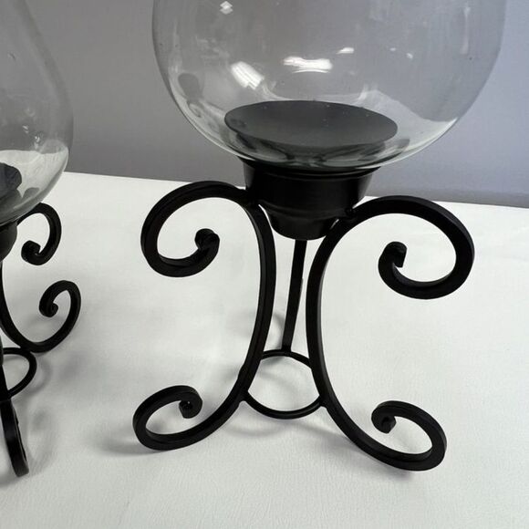 Pomeroy Canterbury Pillar Candle Holder - Set of 2 - Picture 4 of 5